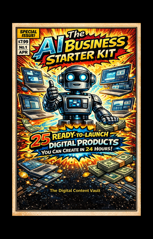 The AI Business Starter Kit: 25 Ready‑to‑Launch Digital Products You Can Create in 24 Hours