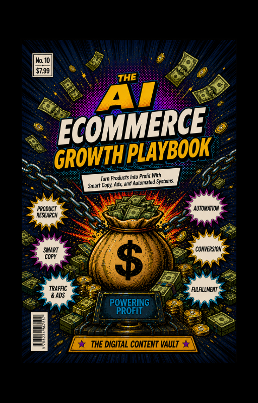 The AI Ecommerce Growth Playbook: Turn Products Into Profit With Smart Copy, Ads, and Automated Systems