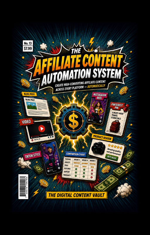 The Affiliate Content Automation System: Create High-Converting Affiliate Content Across Every Platform - Automatically