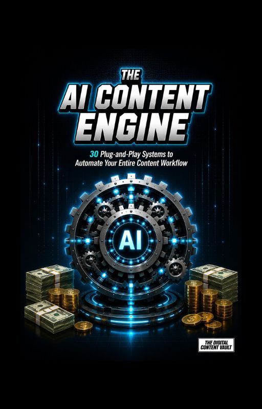 The AI Content Engine: 30 Plug‑and‑Play Systems to Automate Your Entire Content Workflow