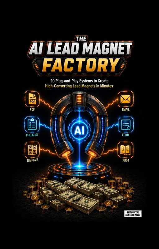 The AI Lead Magnet Factory: 20 Plug‑and‑Play Systems to Create High‑Converting Lead Magnets in Minutes