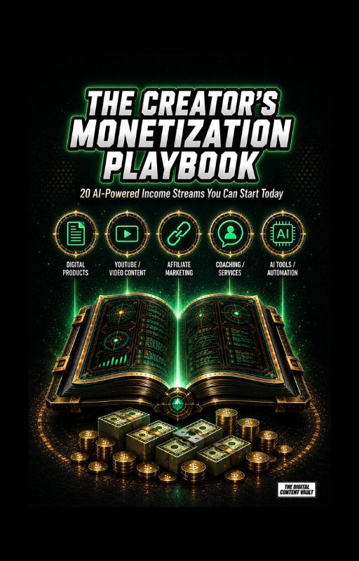 The Creator's Monetization Playbook: 20 AI‑Powered Income Streams You Can Start Today