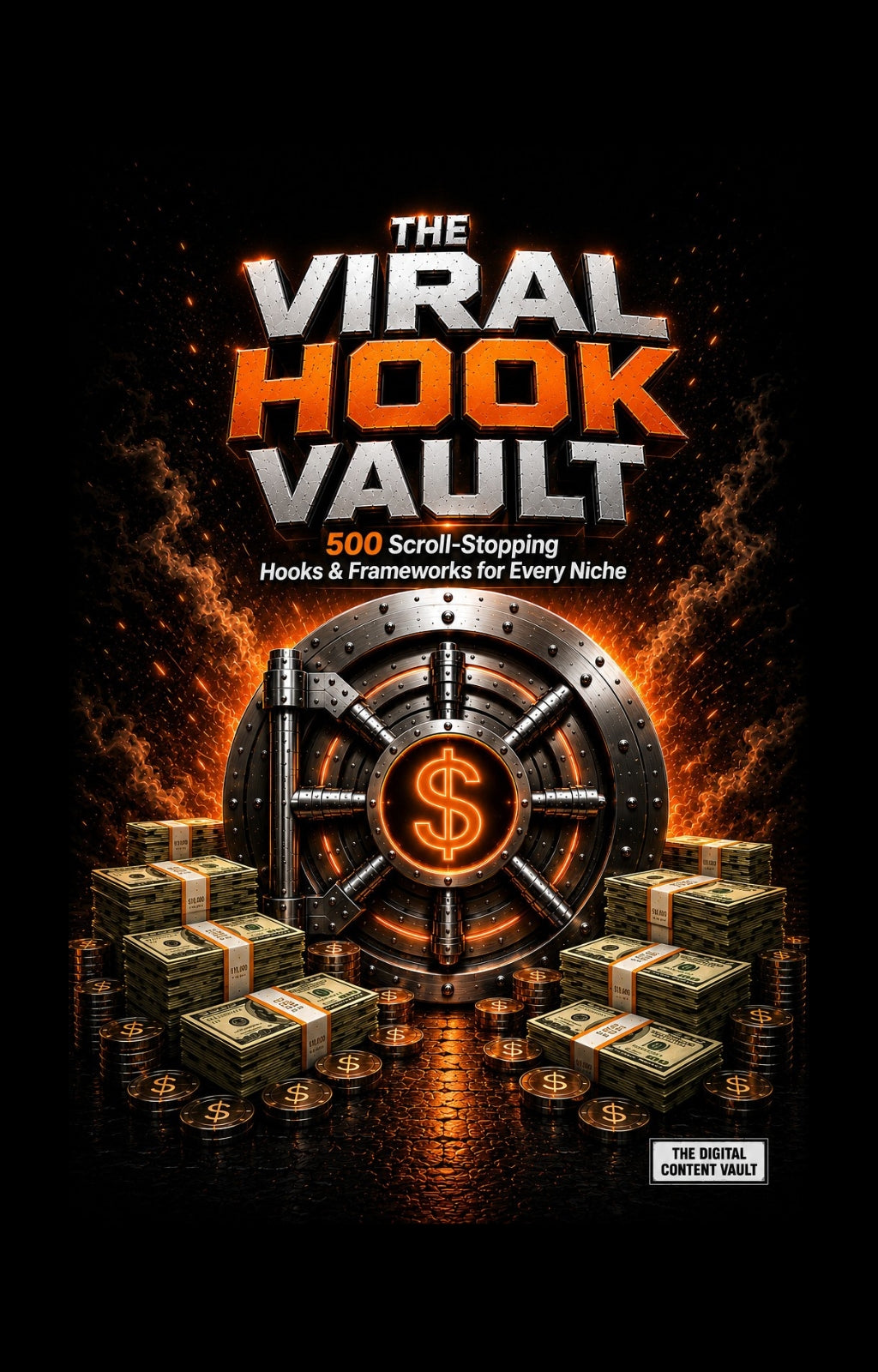 The Viral Hook Vault: 500 Scroll‑Stopping Hooks & Frameworks for Every Niche